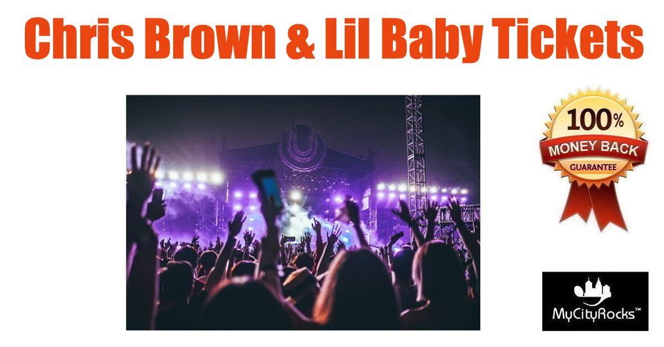 Chris Brown & Lil Baby Tickets Newark NJ Prudential Center