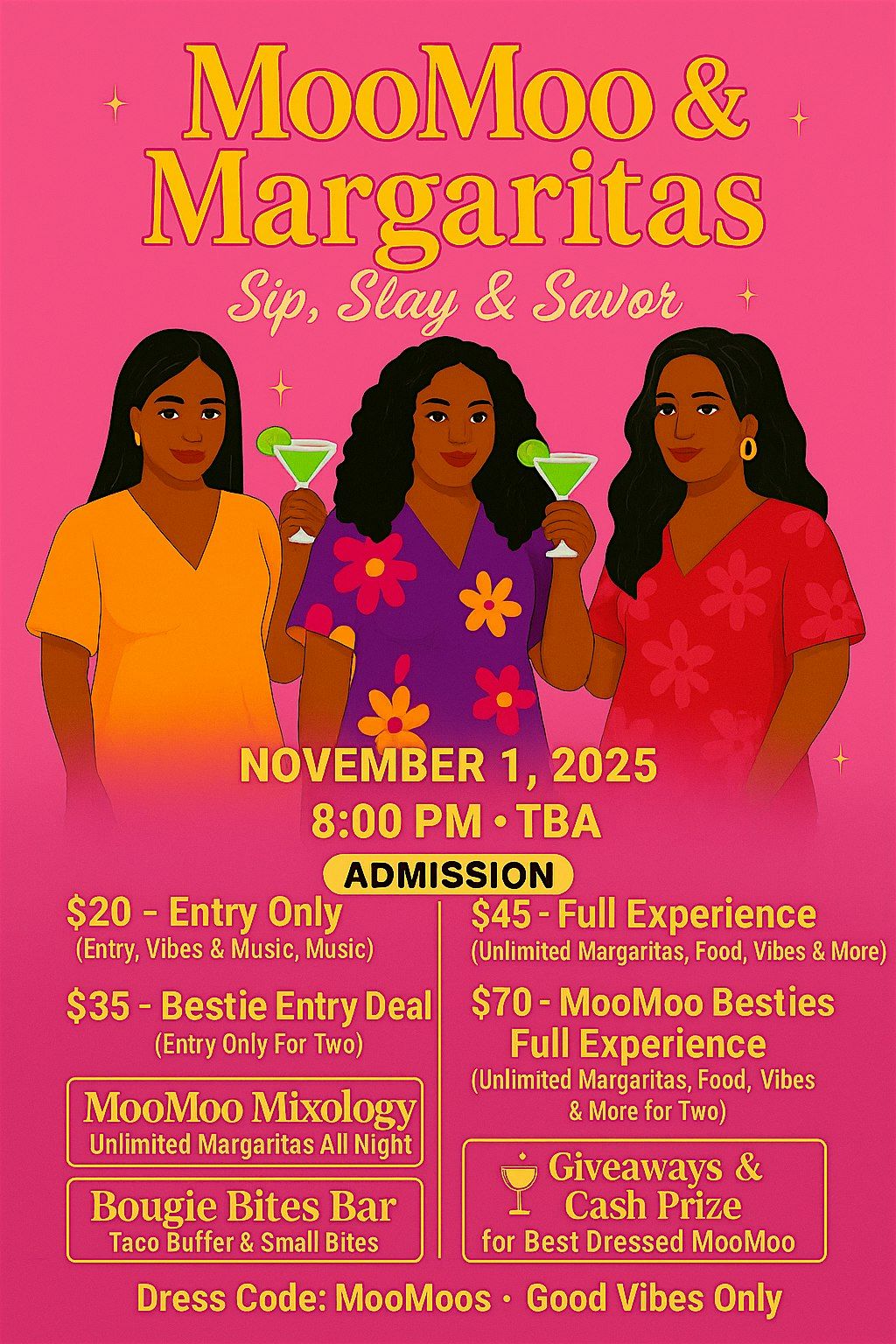 Puff Haus Presents Moo Moos & Margaritas