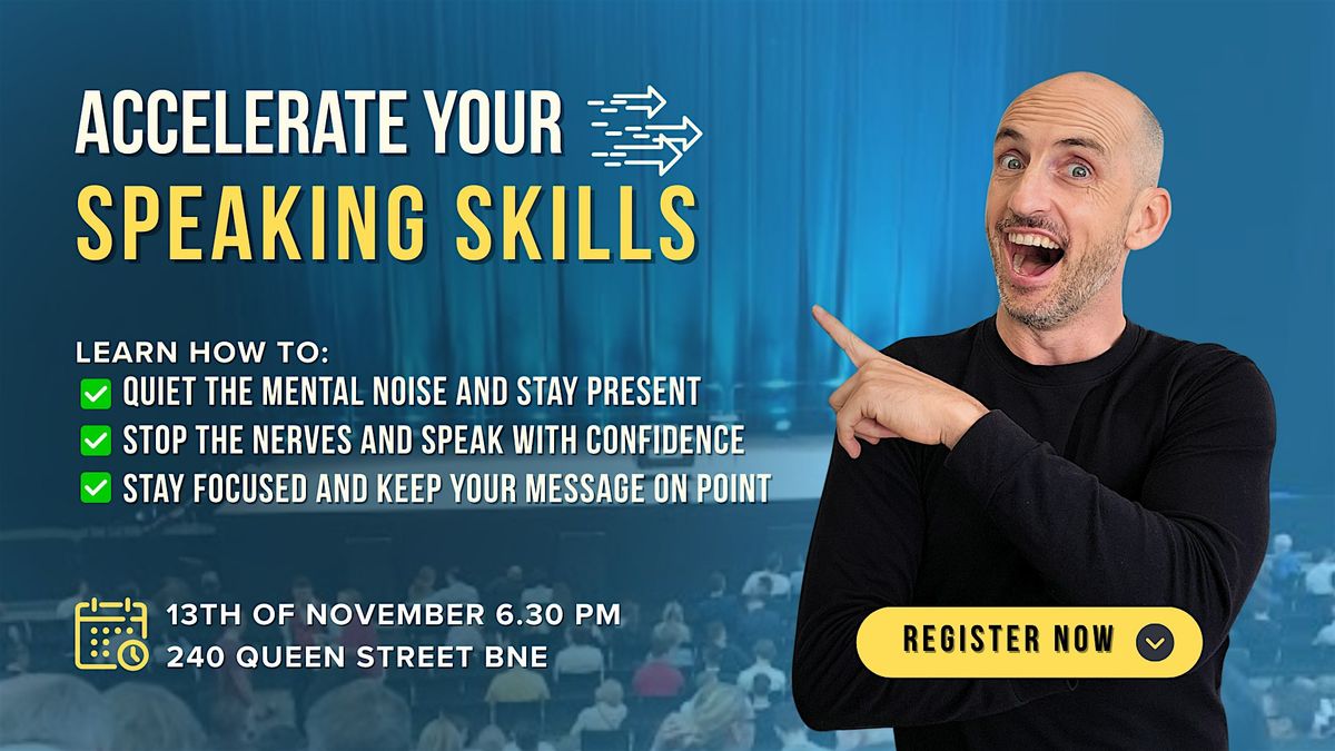 Accelerate Your Speaking Skills