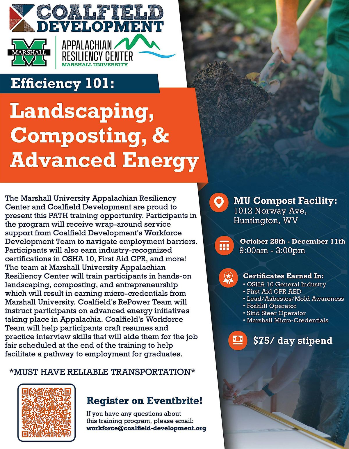 Efficiency 101: Landscaping, Composting, & Advanced Energy