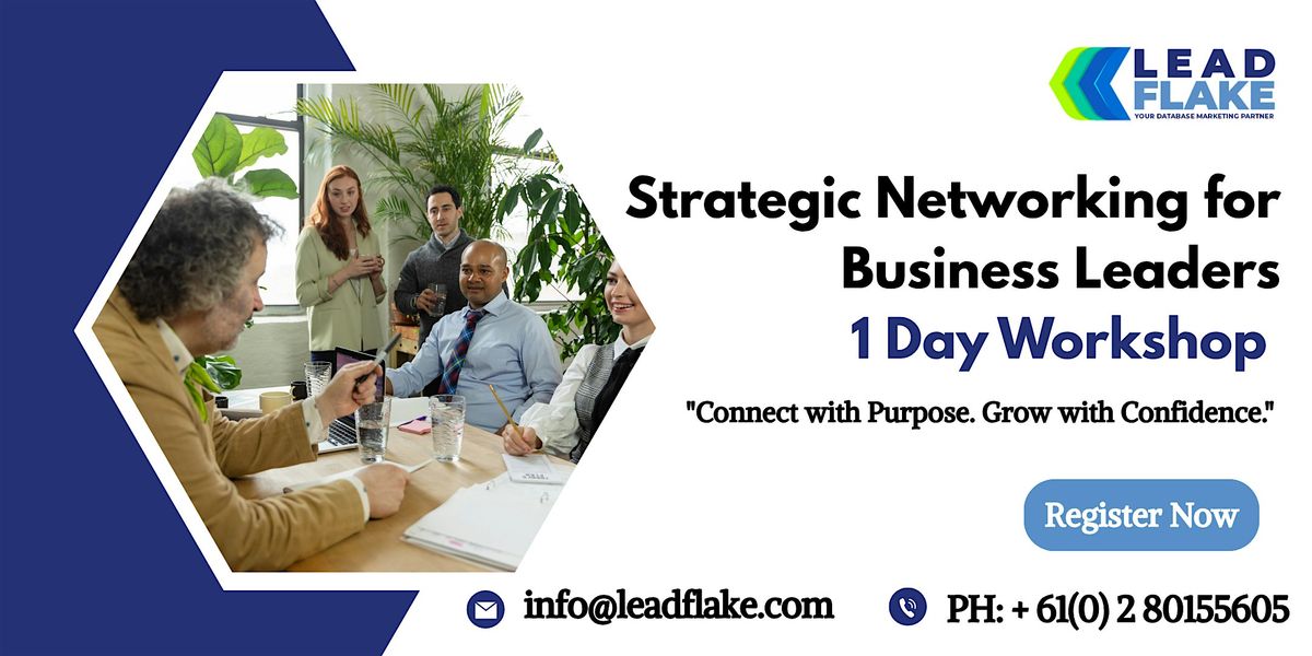 Build Connections. Drive Success Workshop in Shah Alam