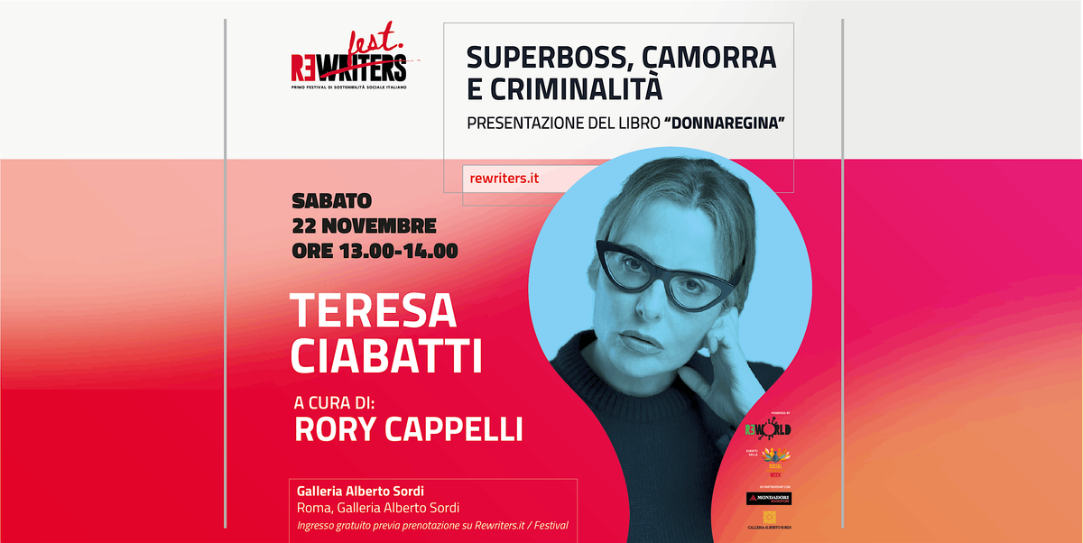 Superboss, camorra e criminalit\u00e0: incontro con Teresa Ciabatti