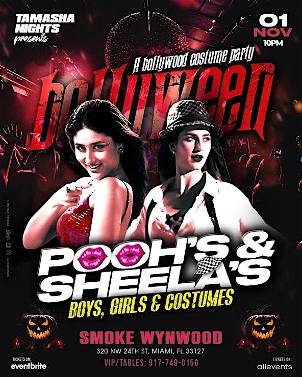 MIAMI BOLLYWOOD HALLOWEEN PARTY FT. DJ SUNNYG @SMOKE WYNWOOD