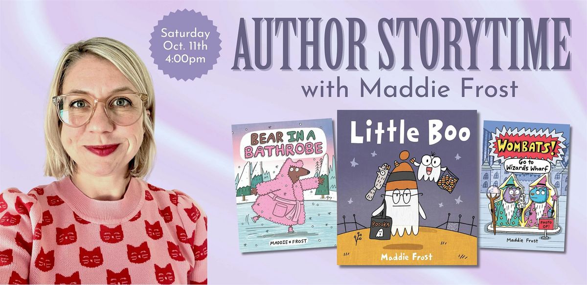 Author Storytime with Maddie Frost