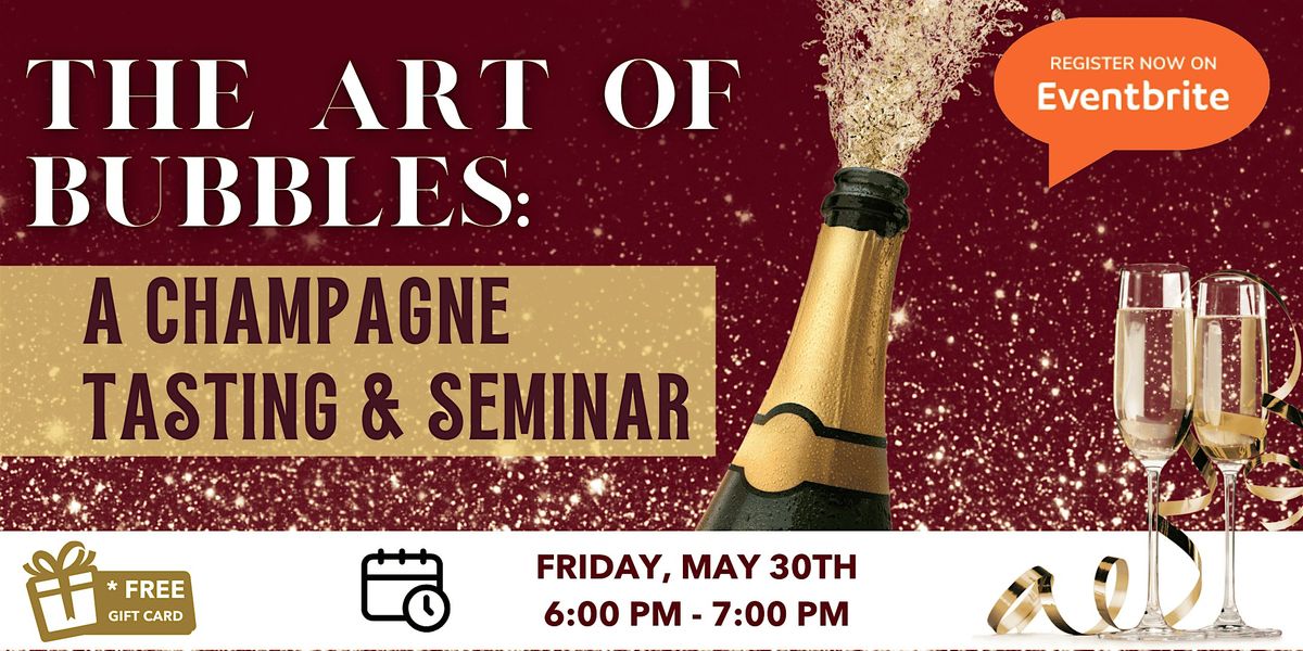 The Art of Bubbles: A Champagne Tasting and Seminar with Olivier Flosse