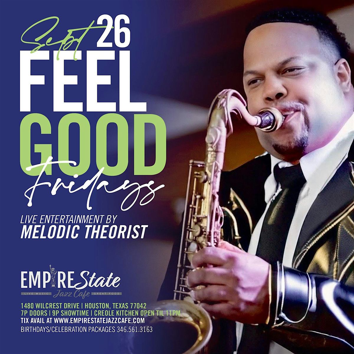 9\/26 - Feel Good Fridays with Melodic Theorist *