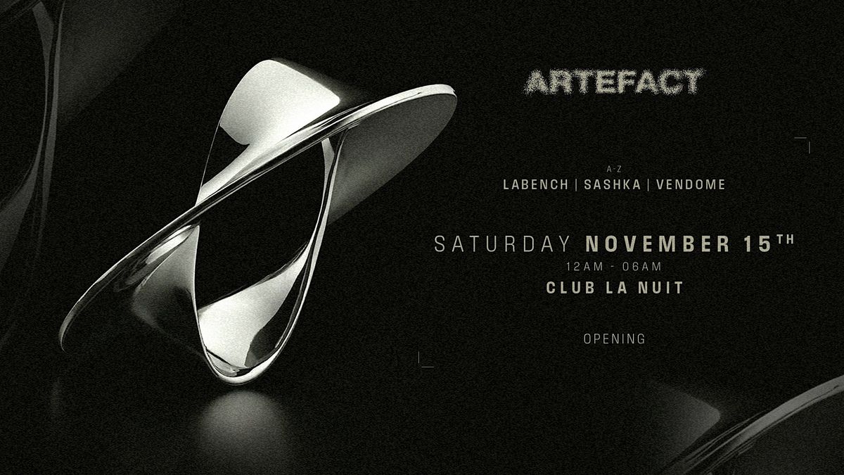 Artefact Opening: Sashka, Labench, Vendome