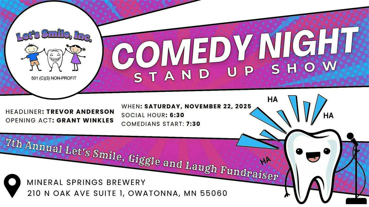 Let\u2019s Smile, Giggle, & Laugh Comedy Night 2025