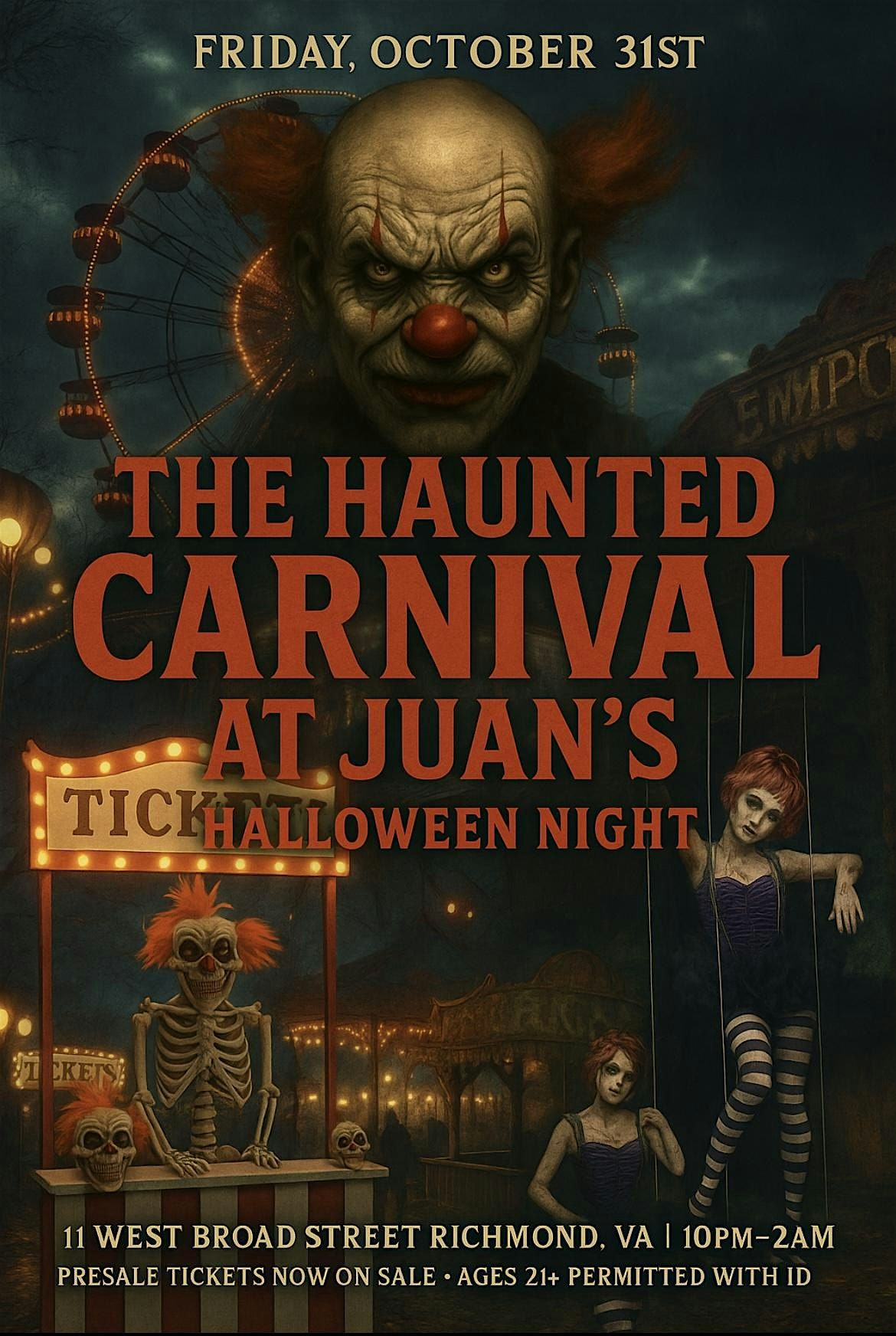 The Haunted Carnival Halloween Night
