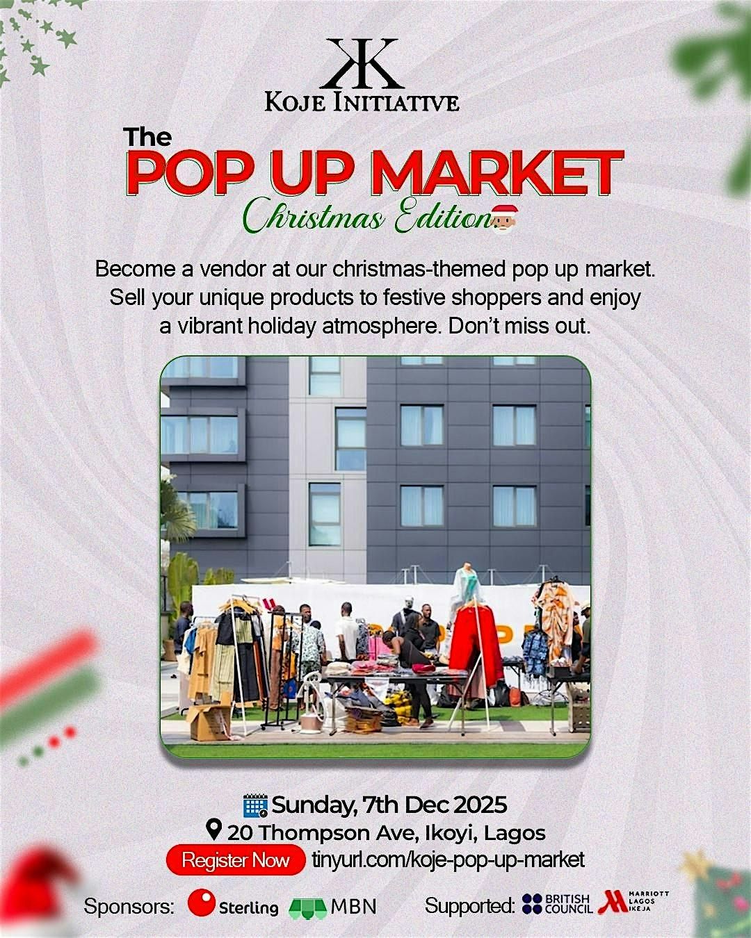 The POP-UP Market \u2014 British Council Edition