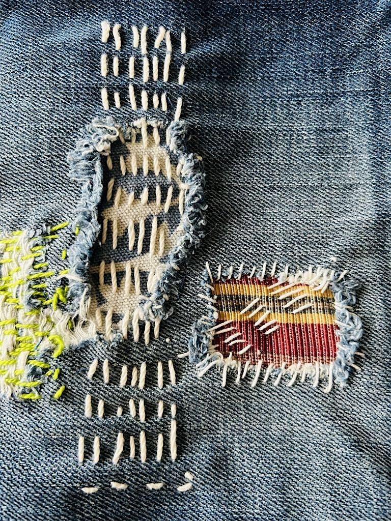 Visible mending with Sue Lanigan