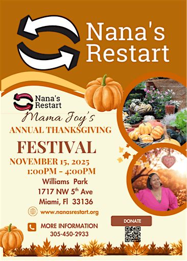 Mama Joy's Fun Family Thanksgiving Festival & Turkey Giveaway