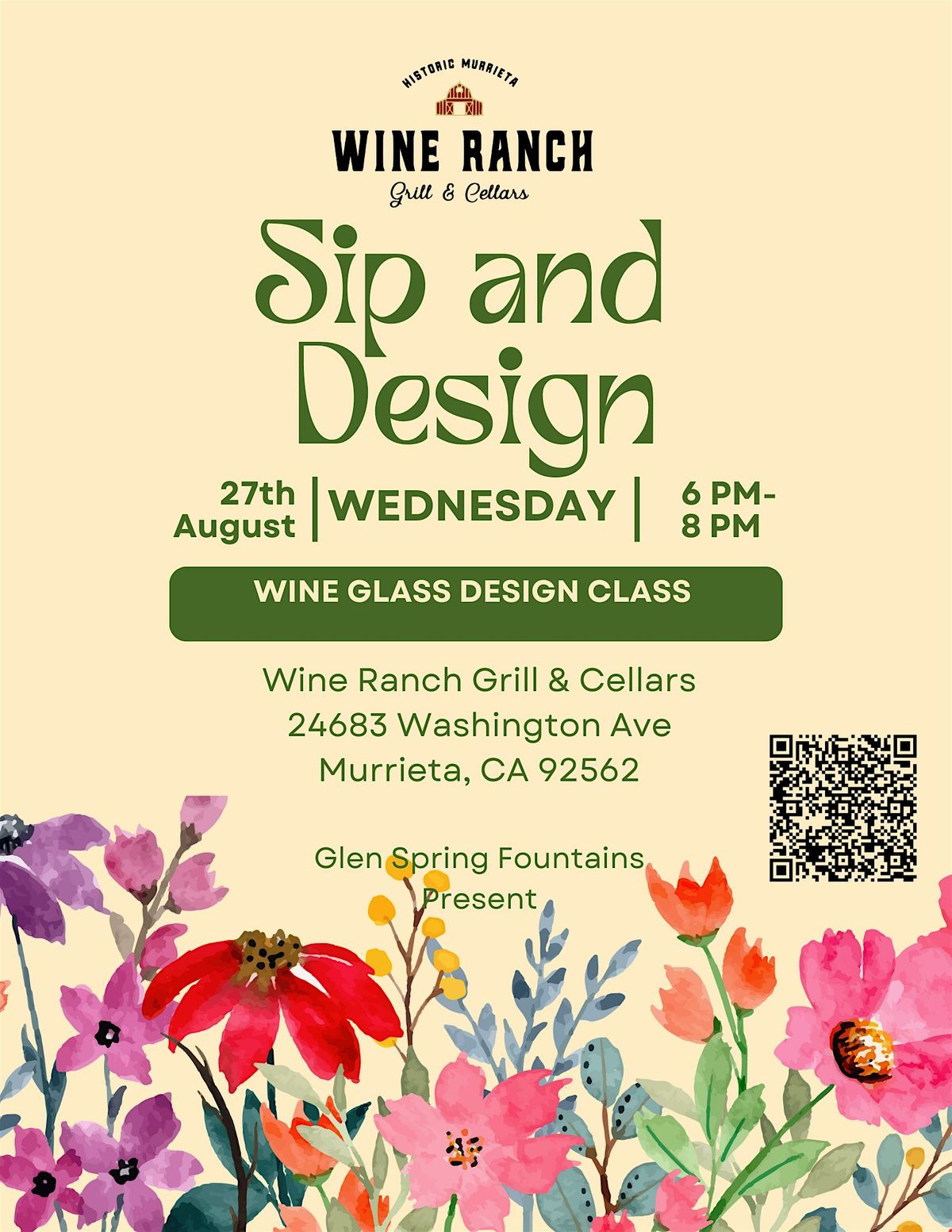 Wine Wednesday Sip and Design Edition