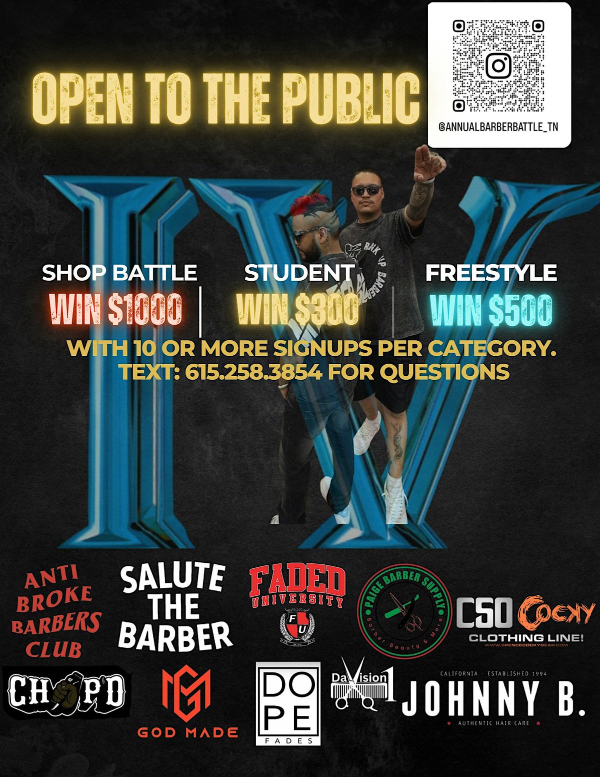 The Barber Takeover Round 4 "Go Fourth!"