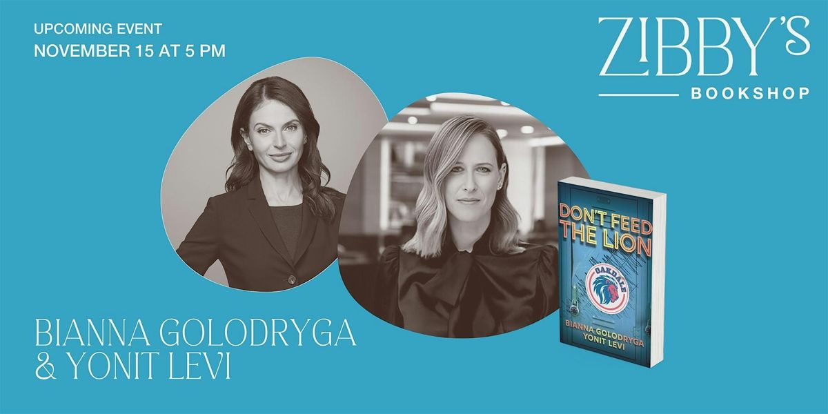 Author Event! Bianna Golodryga & Yonit Levi