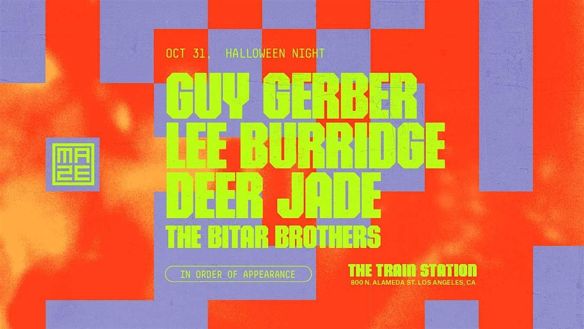 Guy Gerber Lee Burridge Deer Jade At The Maze Halloween Night At guy-gerber-lee-burridge-deer-jade-at-the-maze-halloween-night-at