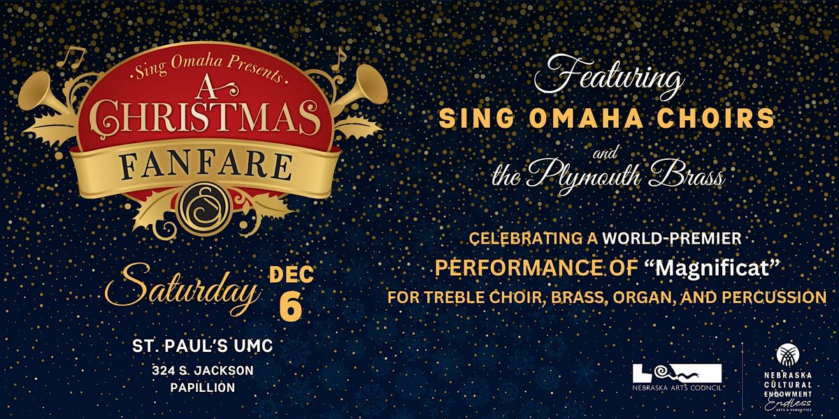 Sing Omaha presents "A Christmas Fanfare" (K-2 @ 5:30 ONLY)