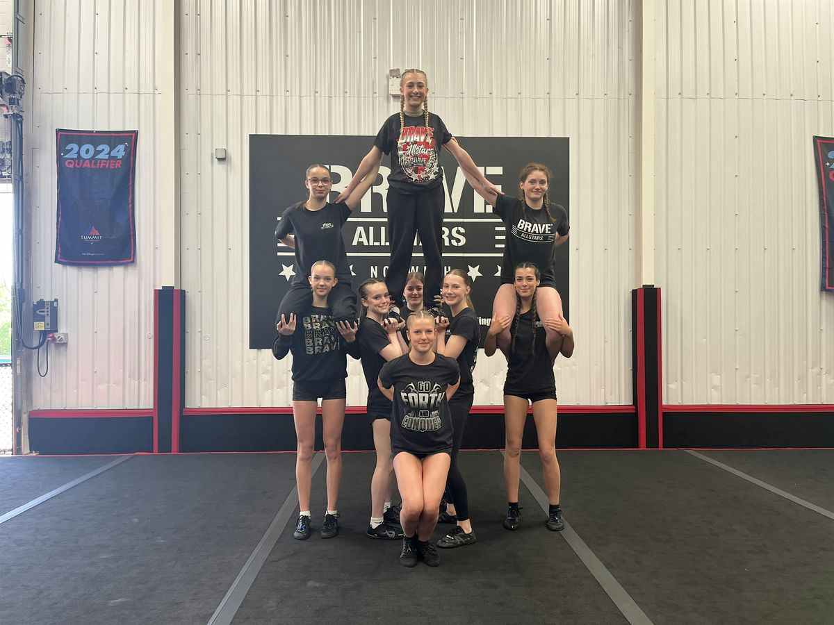 Cheer Camp, Monday 22nd December, 11:00am-3:00pm