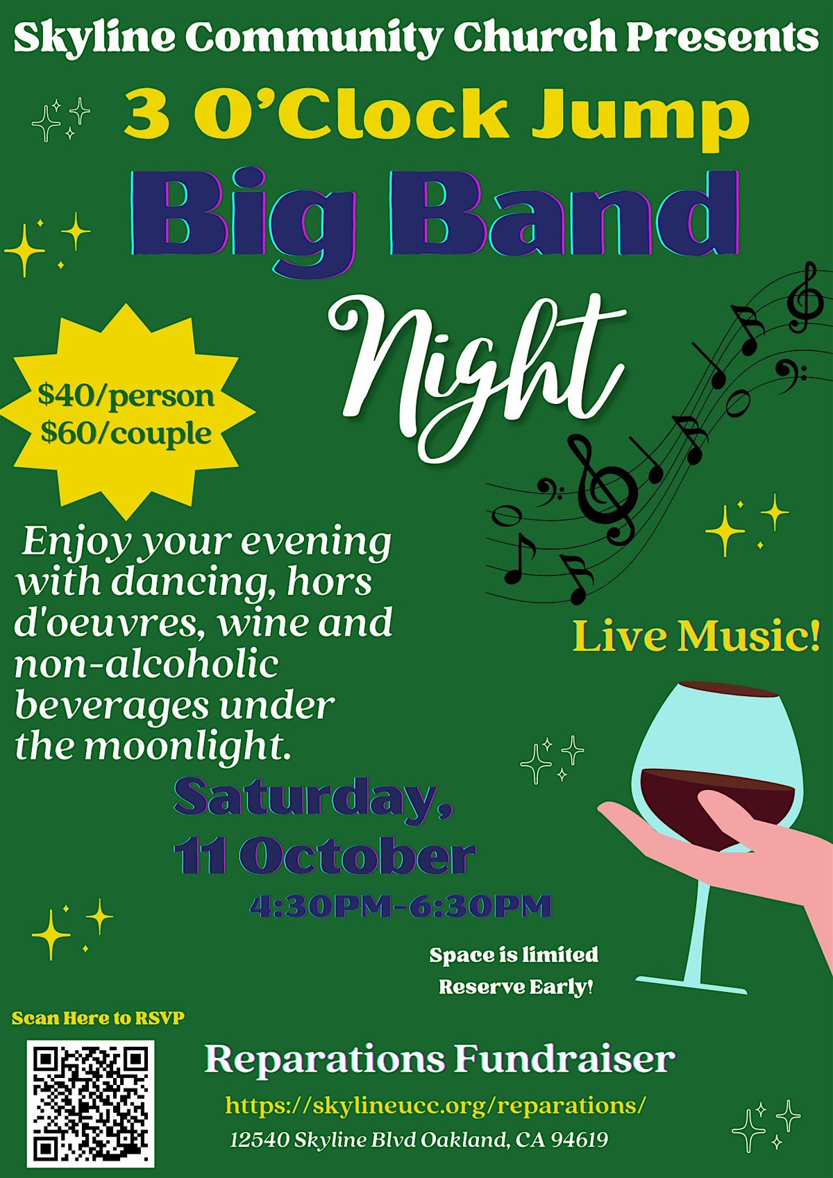 3 O'Clock Jump Big Band Night