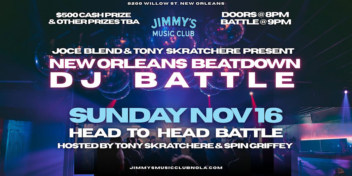 Joce Blend & Tony Skratchere - Beatdown DJ Battle