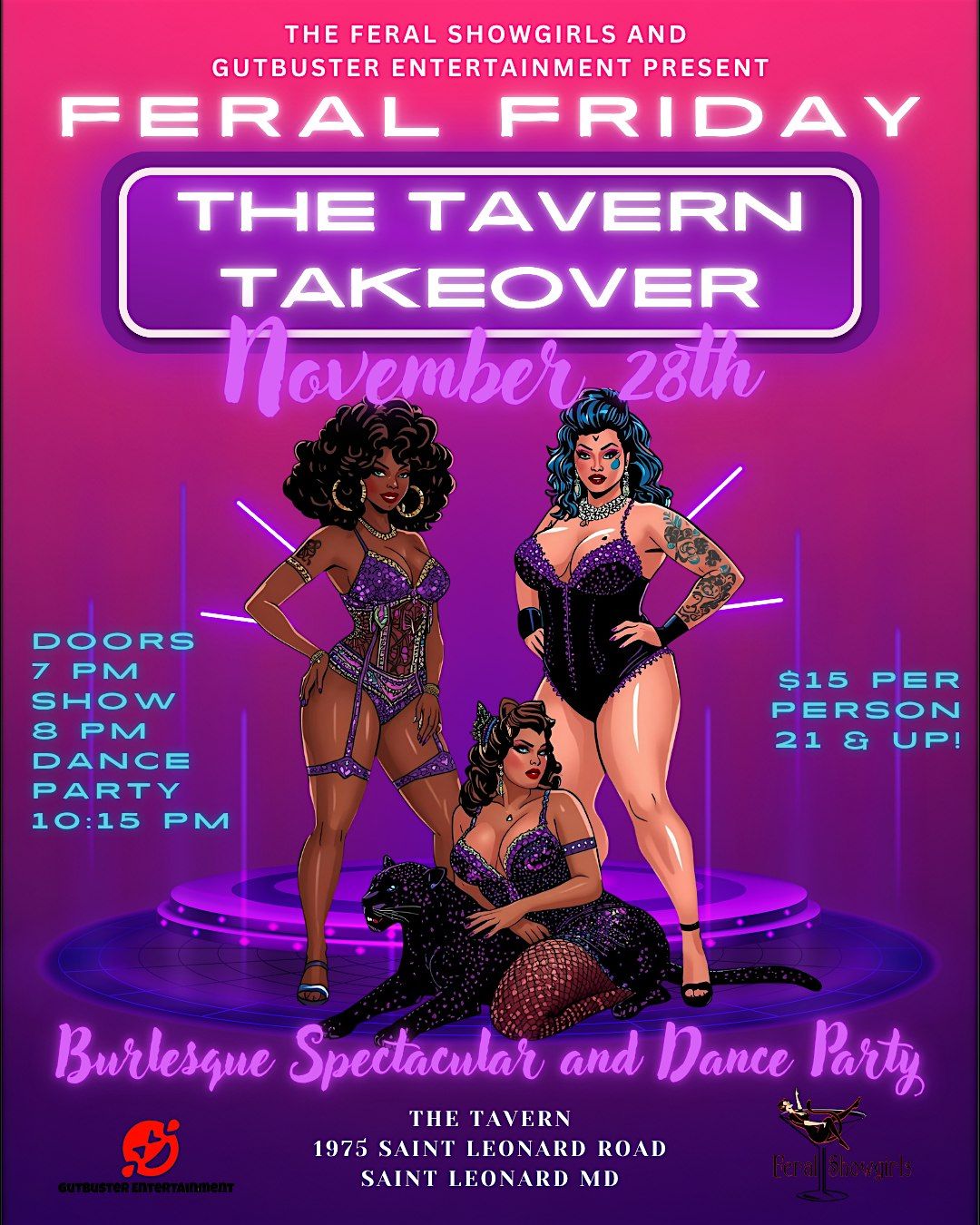 Ferel Showgirls Burlesque Show