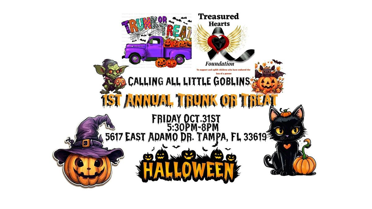 Treasured Hearts Foundation 1st Annual "Trunk or Treat"