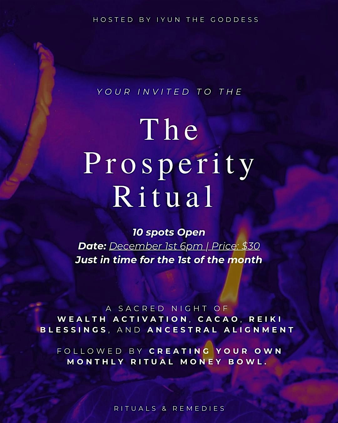The Prosperity Ritual