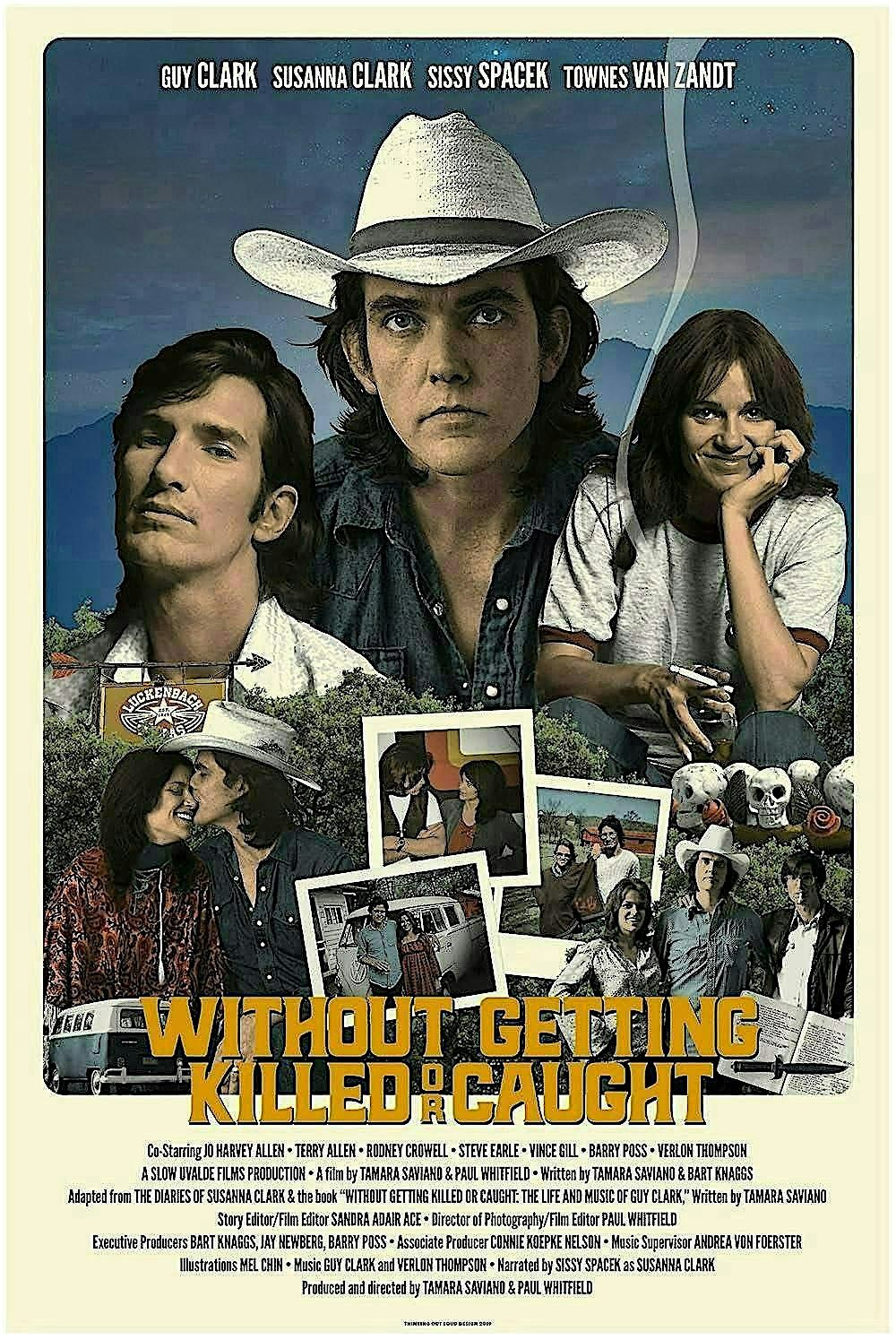 Guy Clark B-Day Screening: Without Getting Killed or Caught + Live Concert