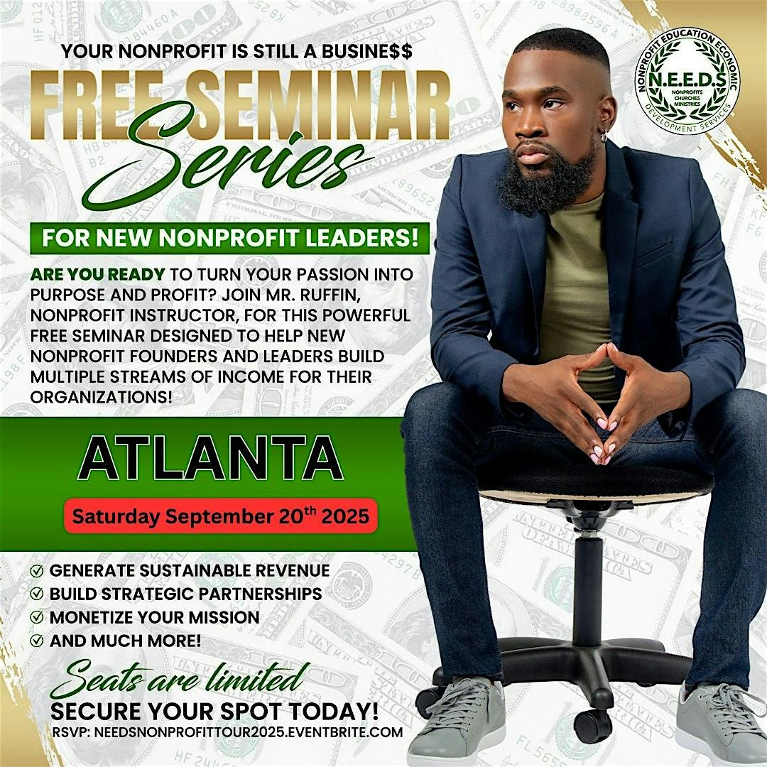 YOUR NONPROFIT IS STILL A BUSINE$$ SEMINAR: ATLANTA