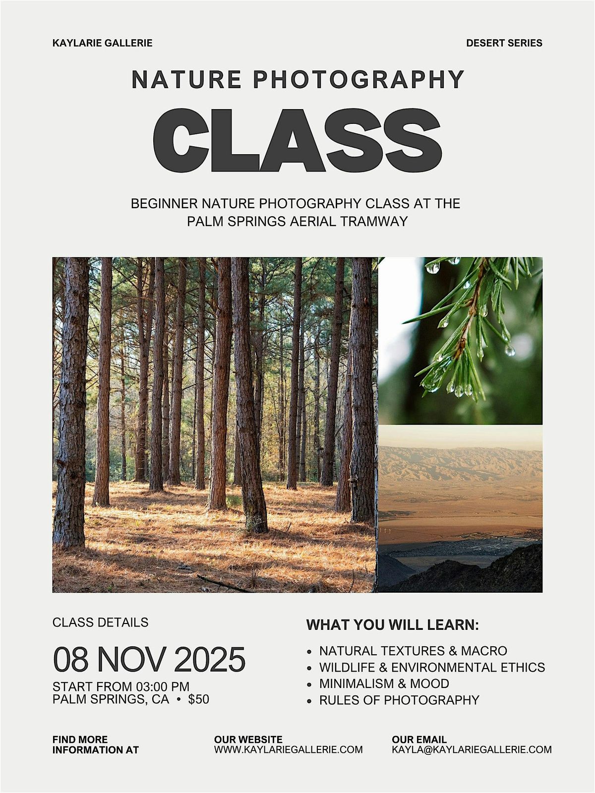 Nature Photography Class