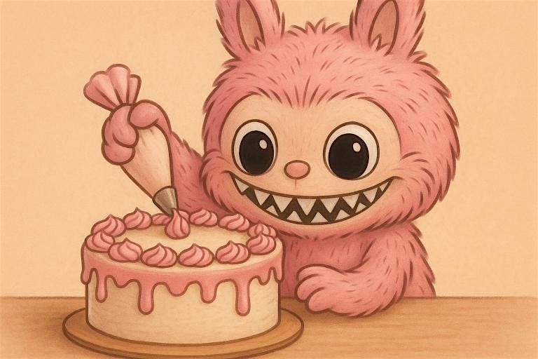 Labubu-ttercream: LABUBU Cake Decorating Class in Dallas + Pancakes