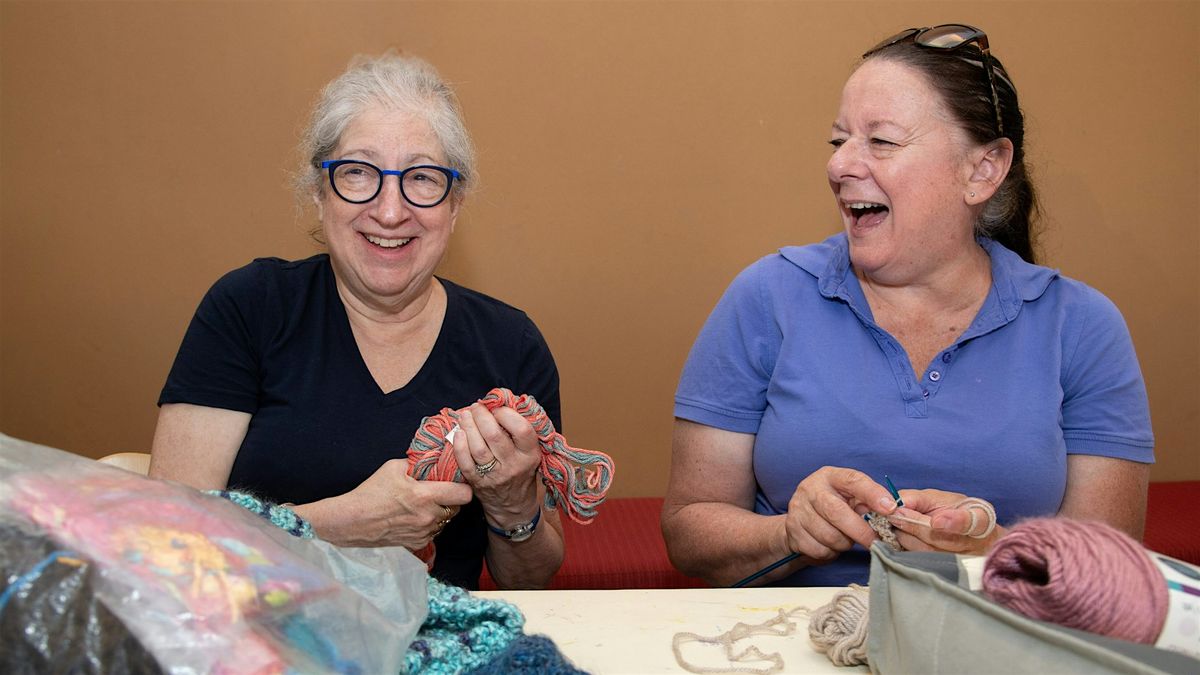 NOVEMBER Knit & Crochet Club IN-PERSON AT DOROT