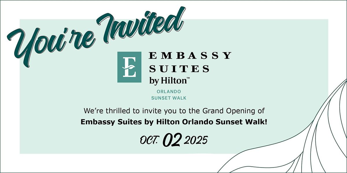 Embassy Suites by Hilton - Sunset Walk Grand Opening Celebration & Tours