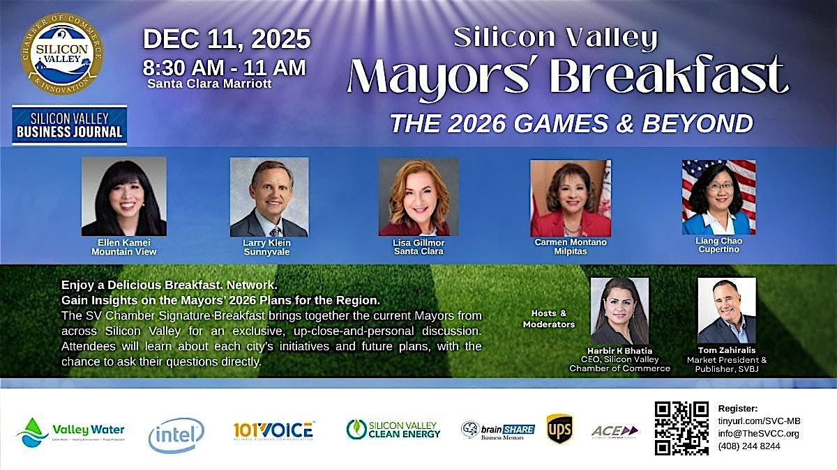 Breakfast of Mayors' of Silicon Valley