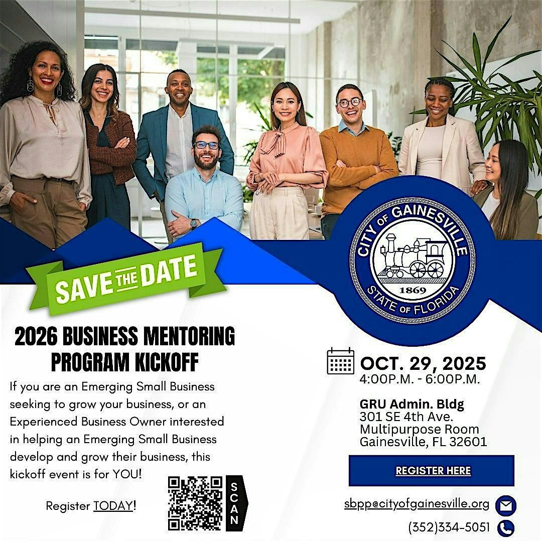2026 Business Mentoring Program Kickoff