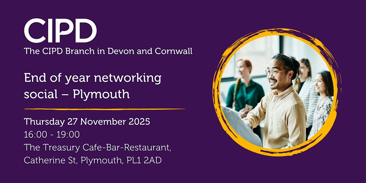 End of year networking social - Plymouth