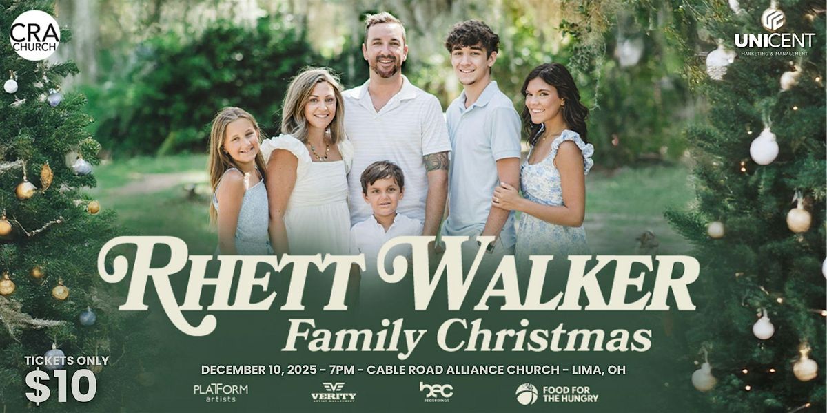 Rhett Walker Family Christmas Tour