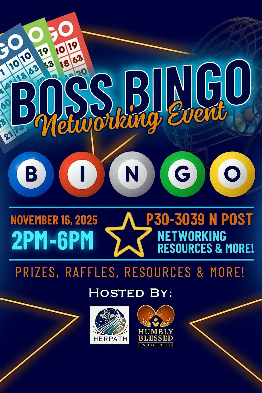 \u201cBoss Bingo Bash\u201d Wins, Wealth & Networking
