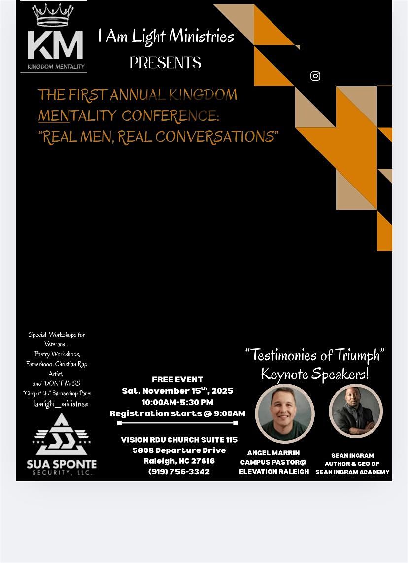 Kingdom Mentality: Real Men, Real Conversations