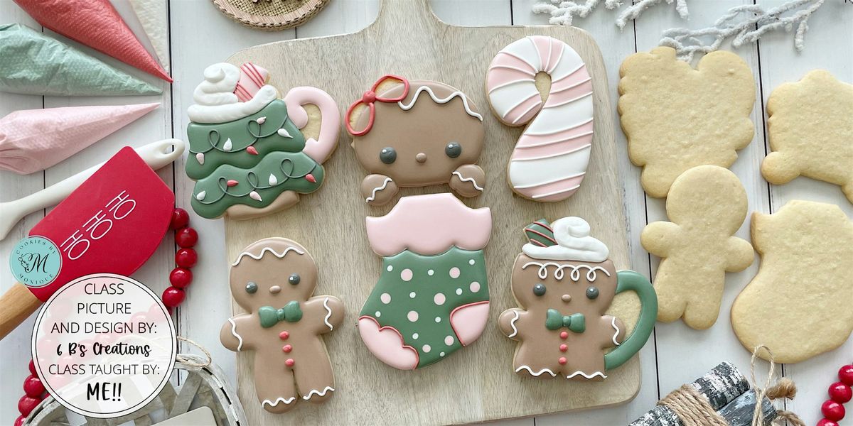 6:30PM Ginger Baby Cookie decorating Class