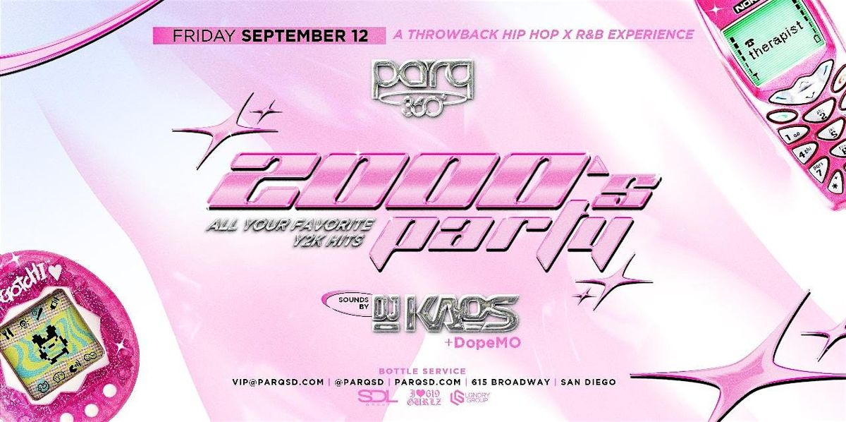 2000's Party Throwback Hip Hop x R&B Experience