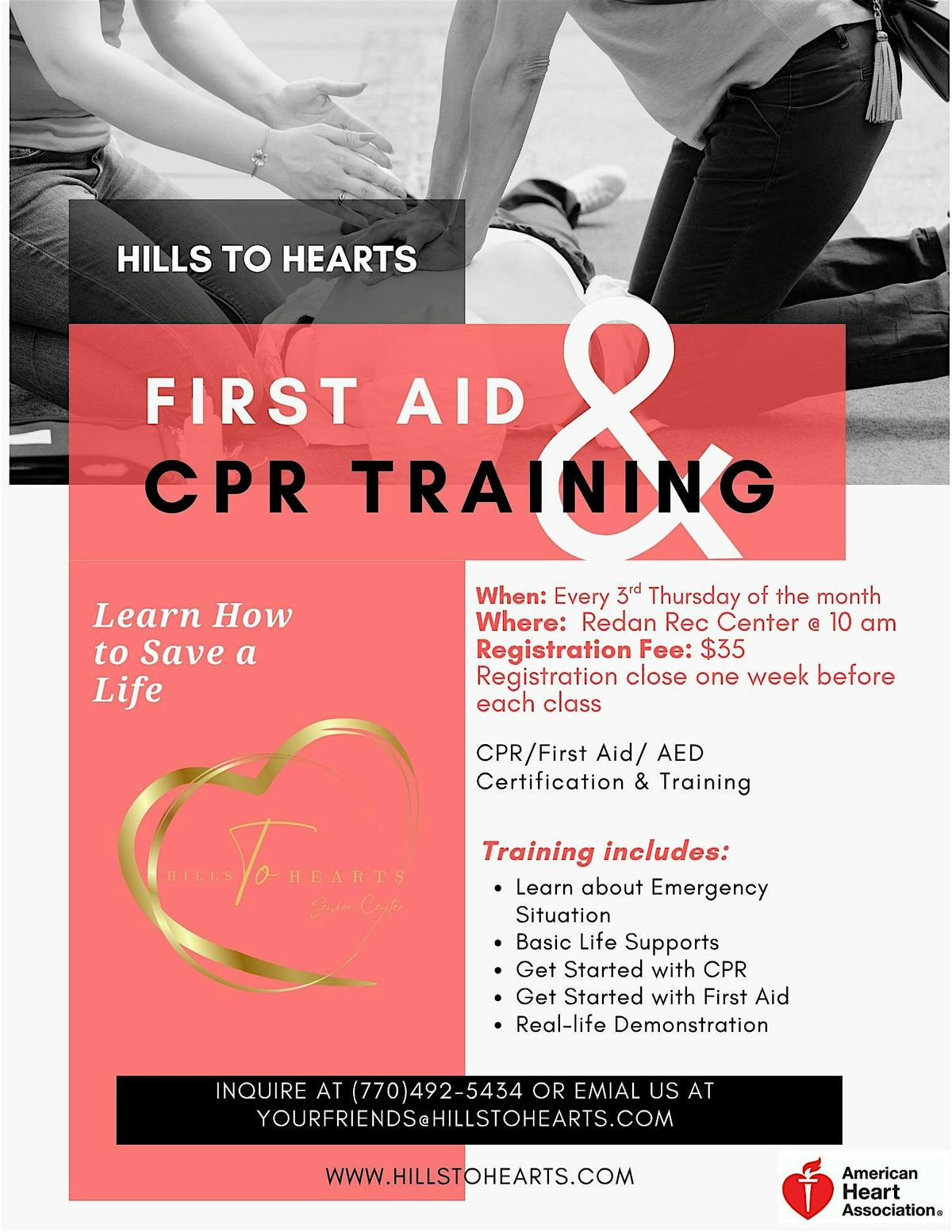 Copy of Community First aid & CPR Training