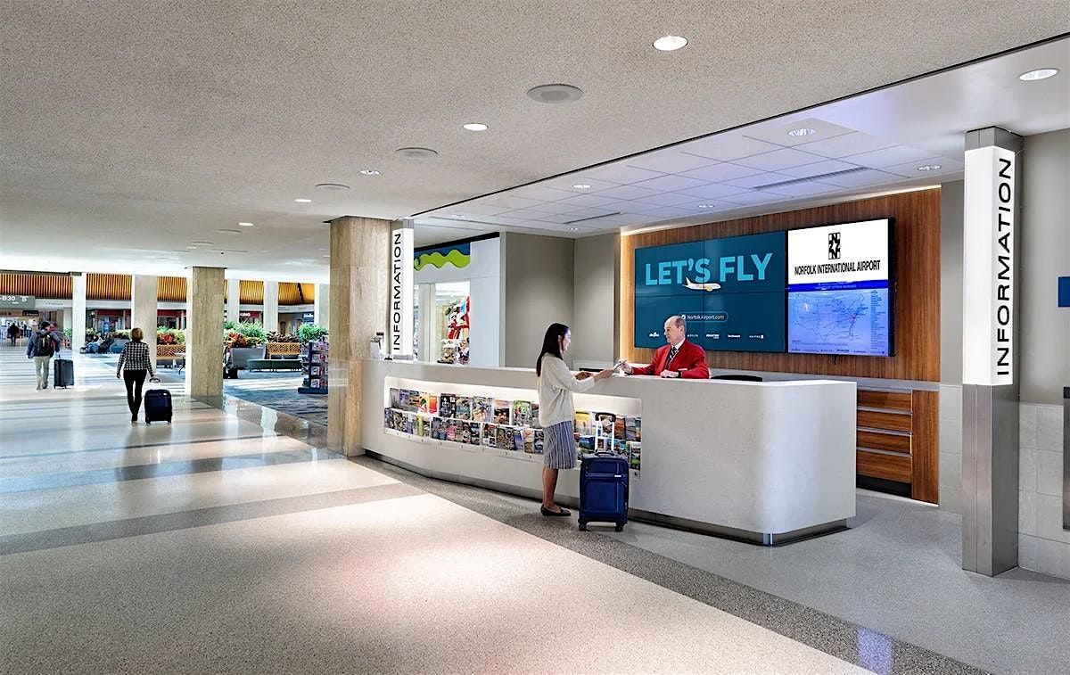 Tour at Norfolk International Airport