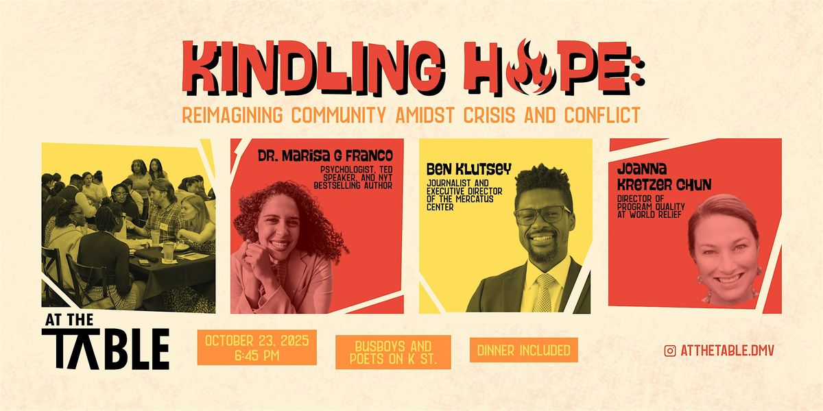 Kindling Hope: Reimagining Community Amidst Crisis and Conflict