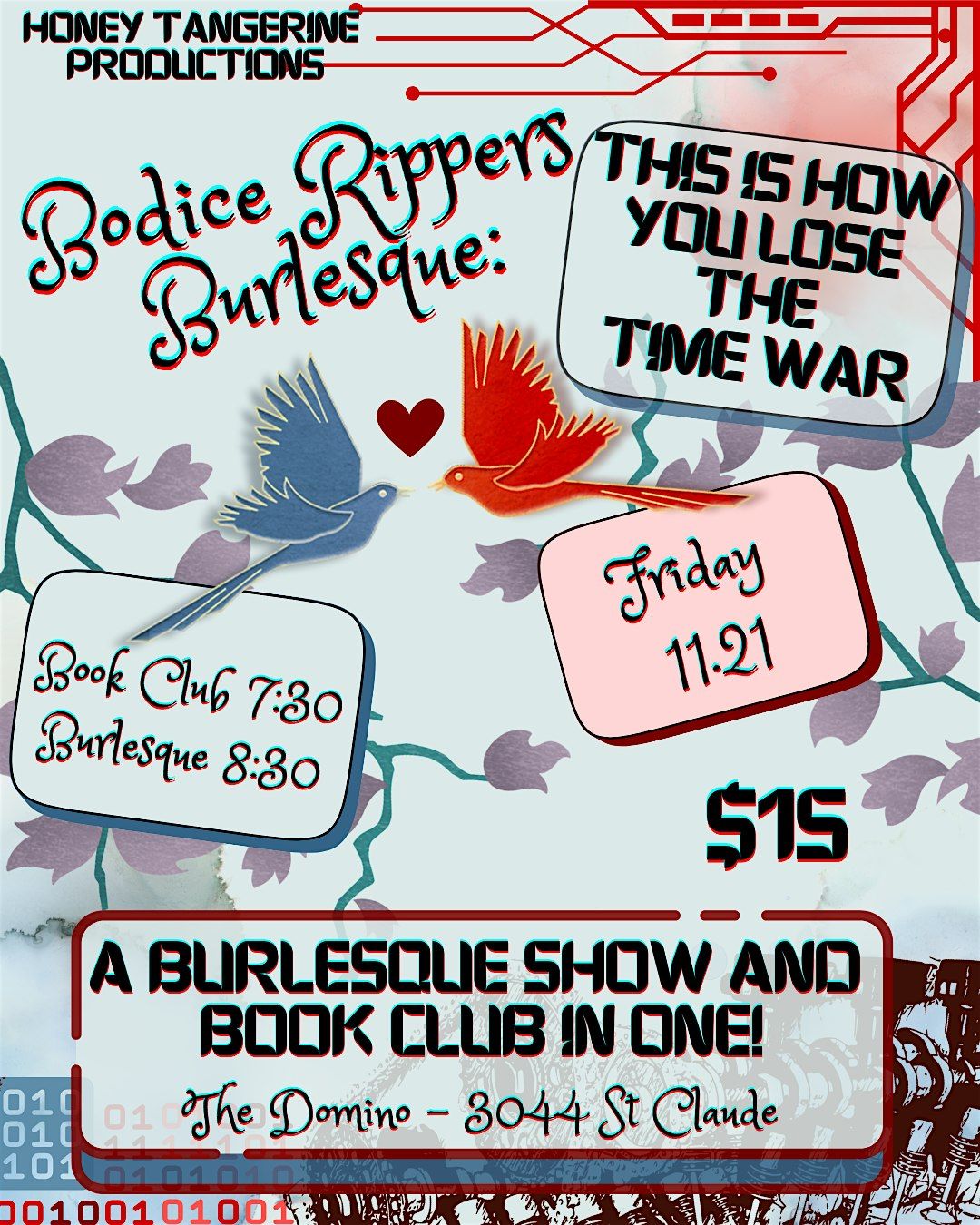 Bodice Rippers Burlesque: This Is How You Lose The Time War