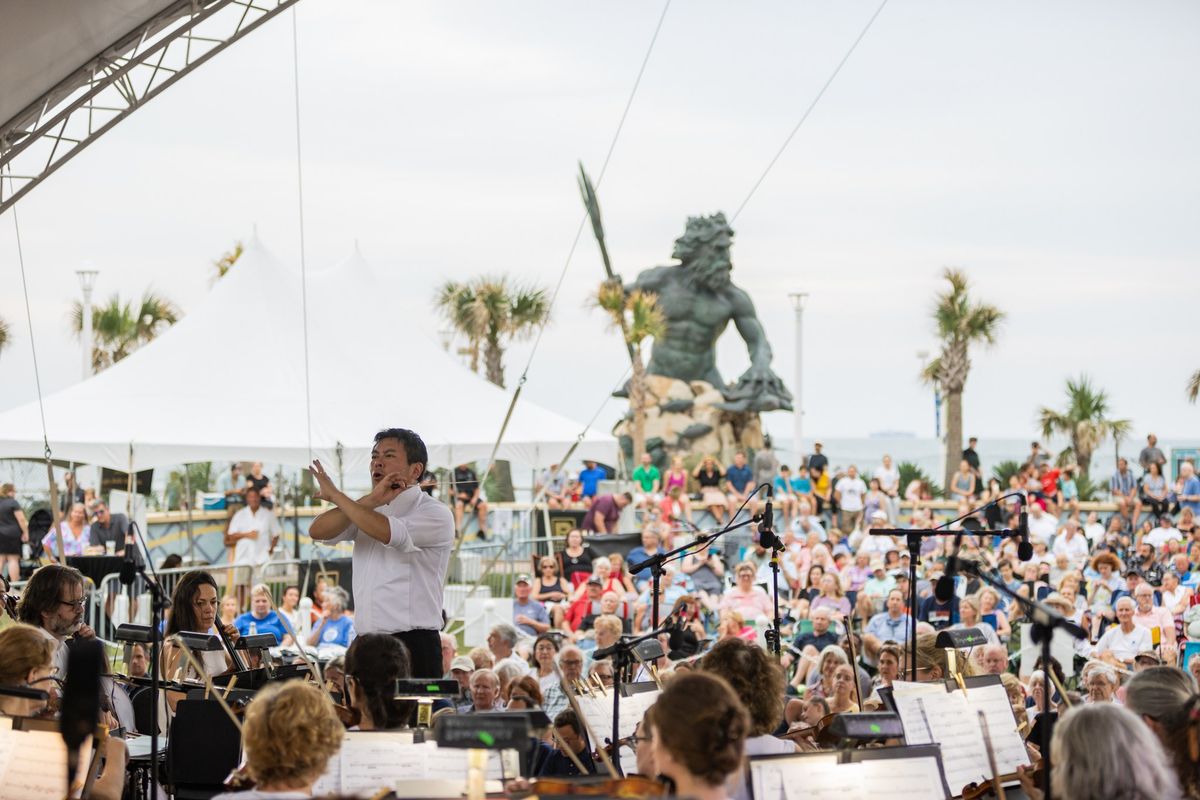 Symphony by the Sea Concert Series Neptune's Park, Virginia Beach, VA