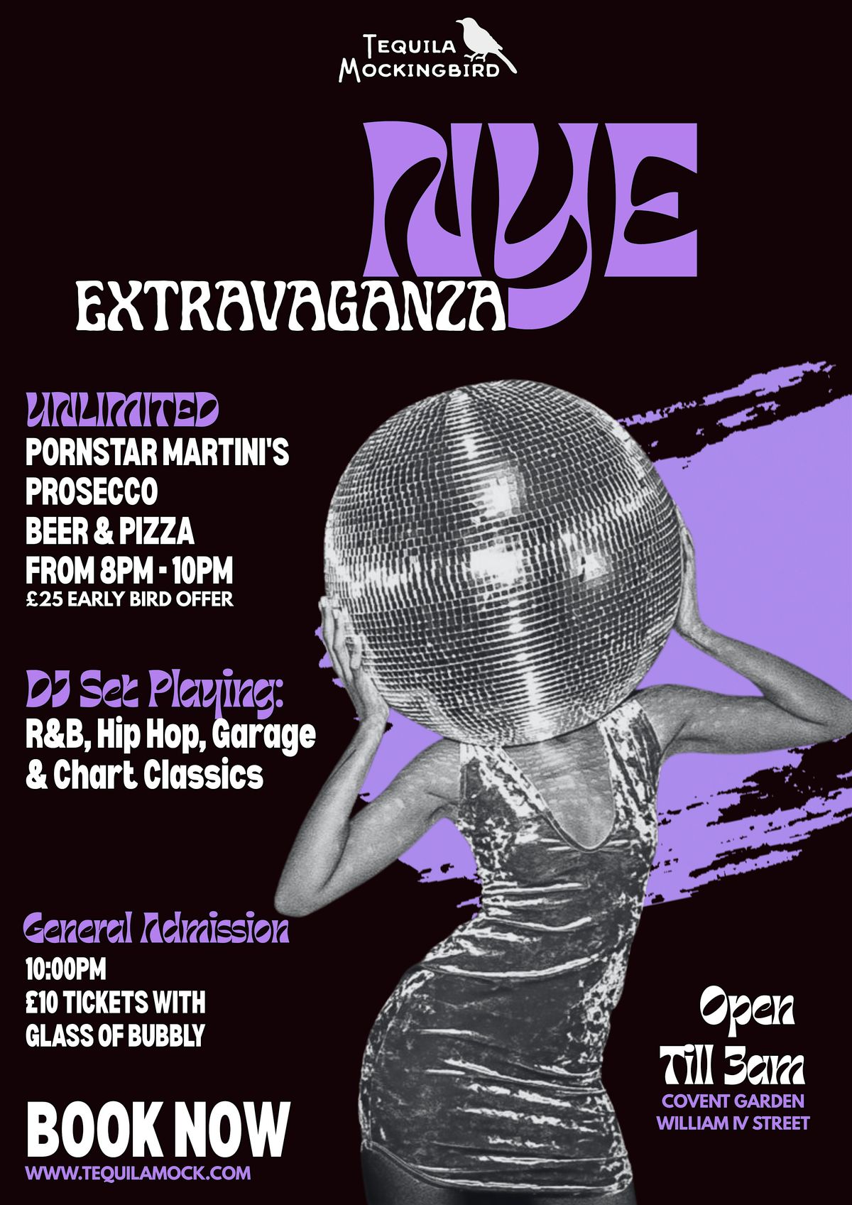 NYE Extravaganza Covent Garden