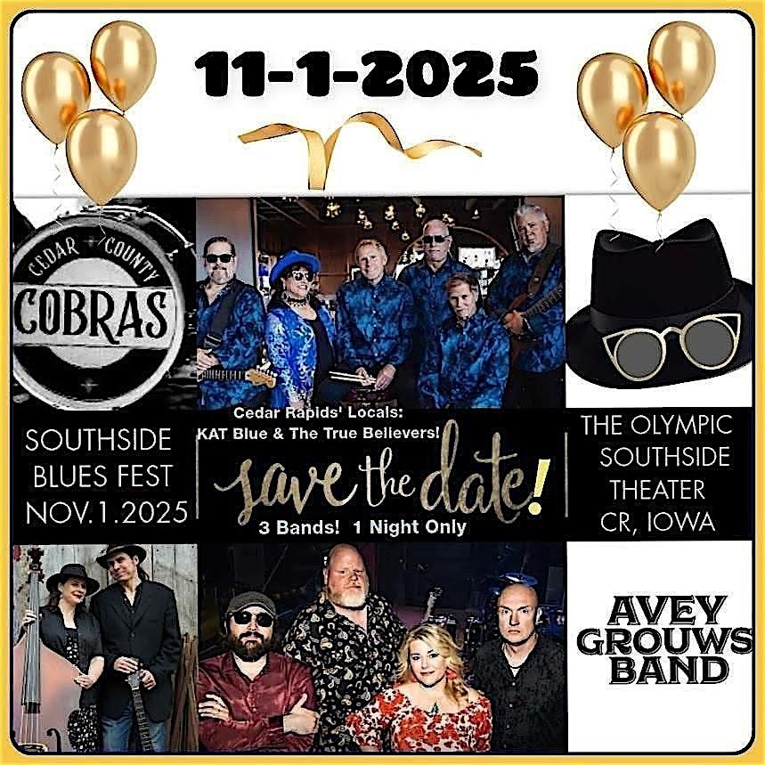 2nd Annual SouthSide Blues Fest! Headliner Avey Grouws Band Returns to CR!