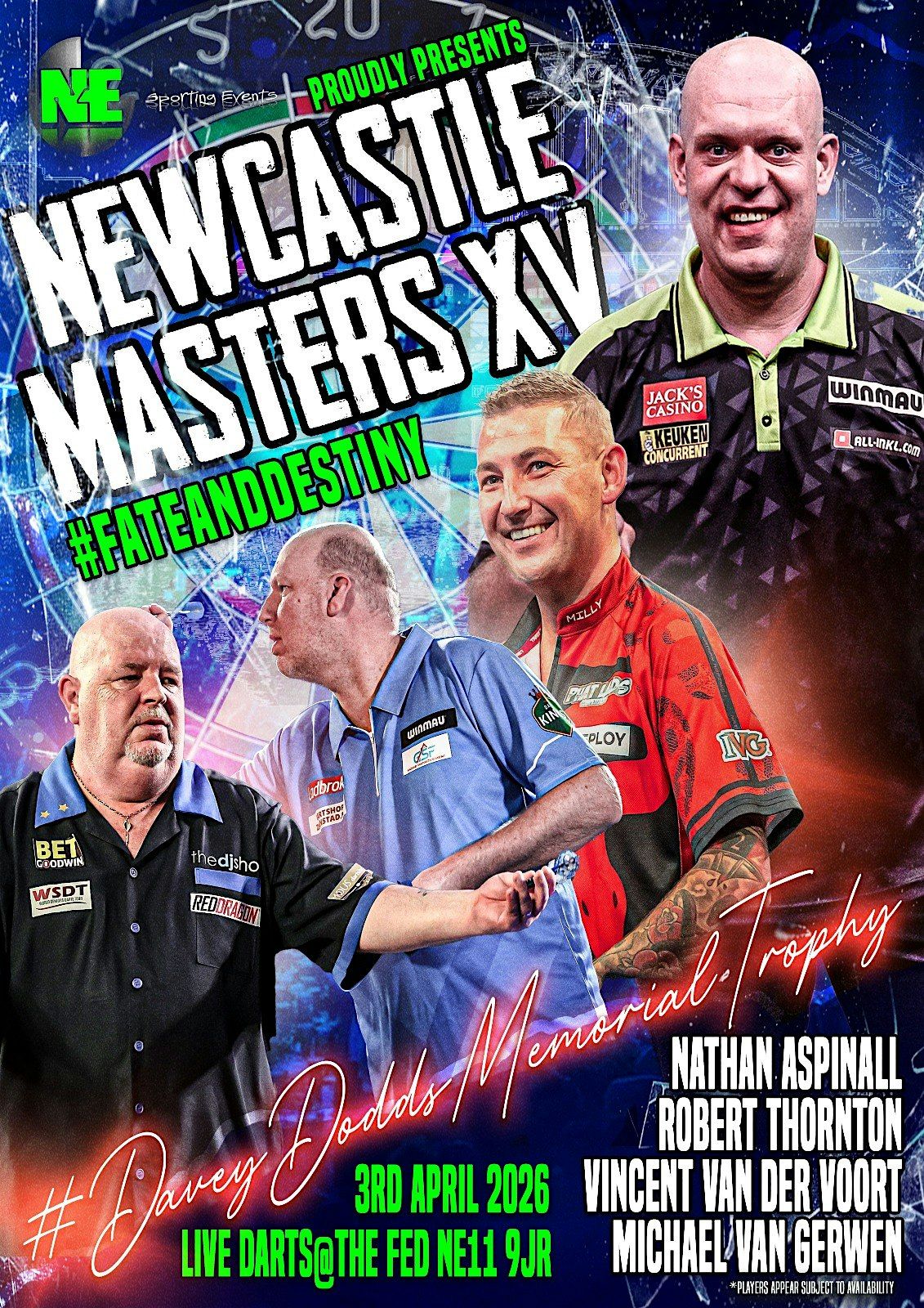 NEWCASTLE MASTERS XV #FateandDestiny