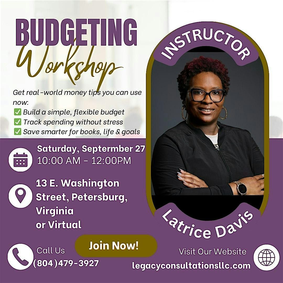 Secure the Bag: Budgeting Workshop